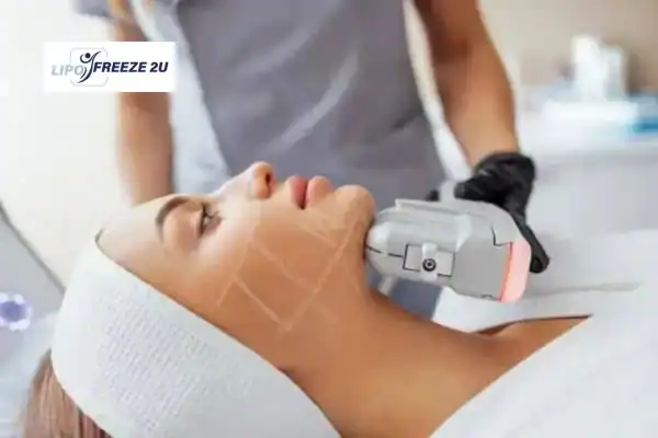 image of HIFU Romford treatment in progress.