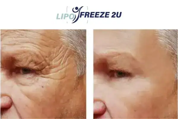 Mens before and after Morpheus 8 Romford results.
