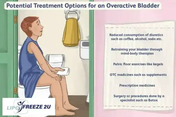 image of woman on toilet because of an overactive bladder Romford